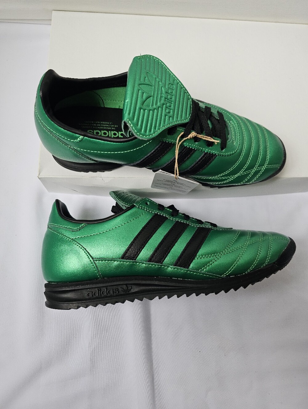 Adidas Originals SL 72 OG W - Metallic Green/Black (NWT) - Picture 4 of 16